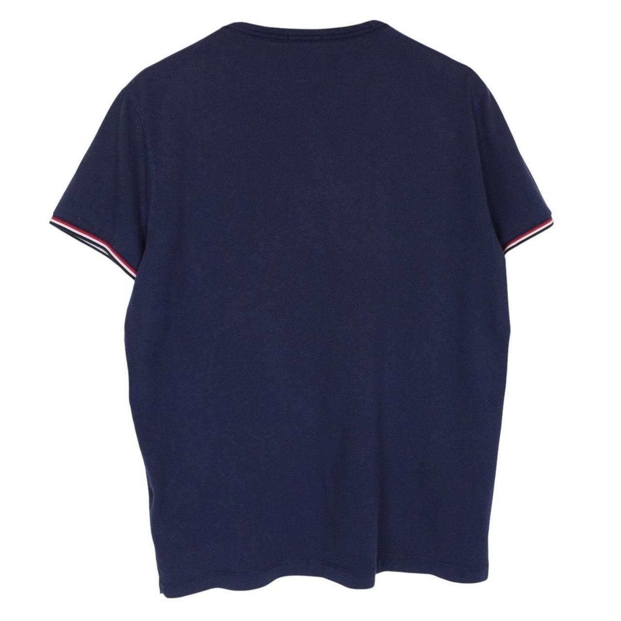 Moncler Navy Blue Maglia Logo Short Sleeve T-Shirt