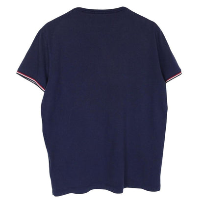 Moncler Navy Blue Maglia Logo Short Sleeve T-Shirt
