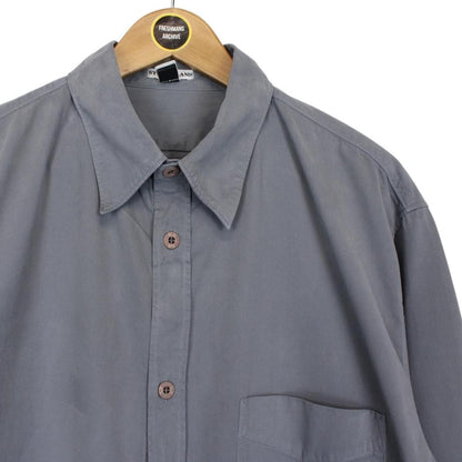 Vintage Stone Island Grey Long Sleeve Cotton Shirt