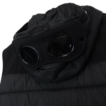 CP Company Black Shell-R Down Goggle Gilet / Bodywarmer