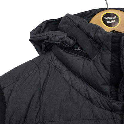 Stone Island AW 2019 Grey Garment Dyed Crinkle Reps NY Down Gilet / Bodywarmer