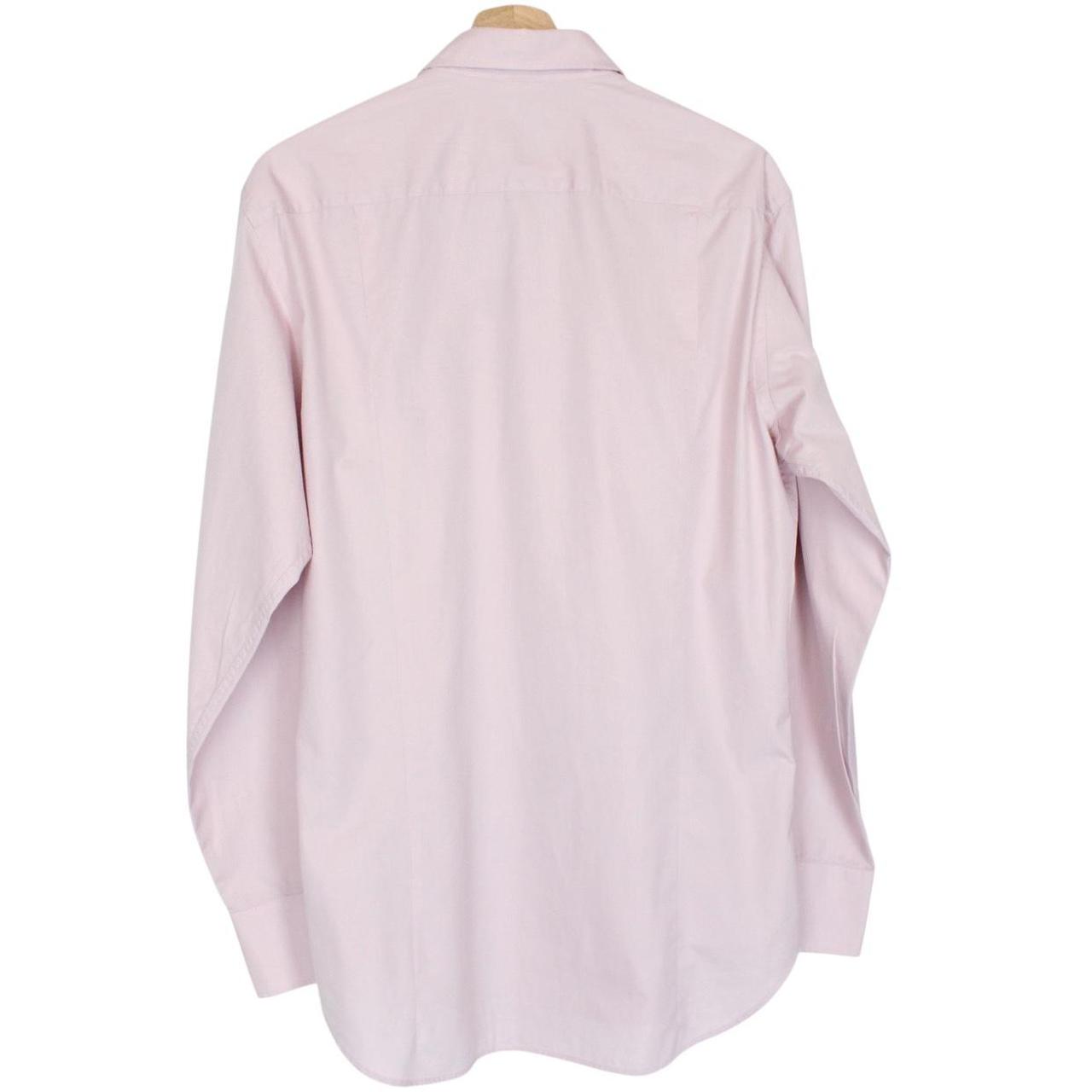 Vivienne Westwood Pink Long Sleeve Orb Cotton Shirt