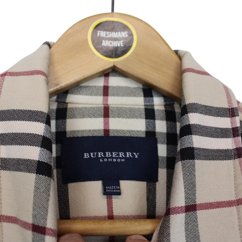 ジャケット・アウター Burberrys London BURBERRY LONDON バーバリー フェイクレザー 千鳥格子 3B
