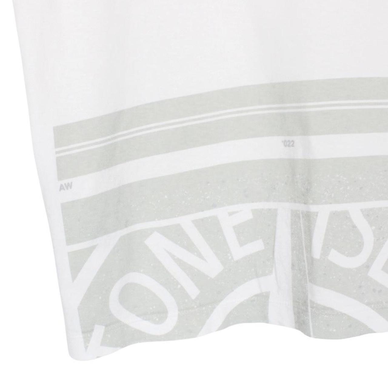 Stone Island AW 2022 White Short Sleeve Cotton Logo Print T-Shirt