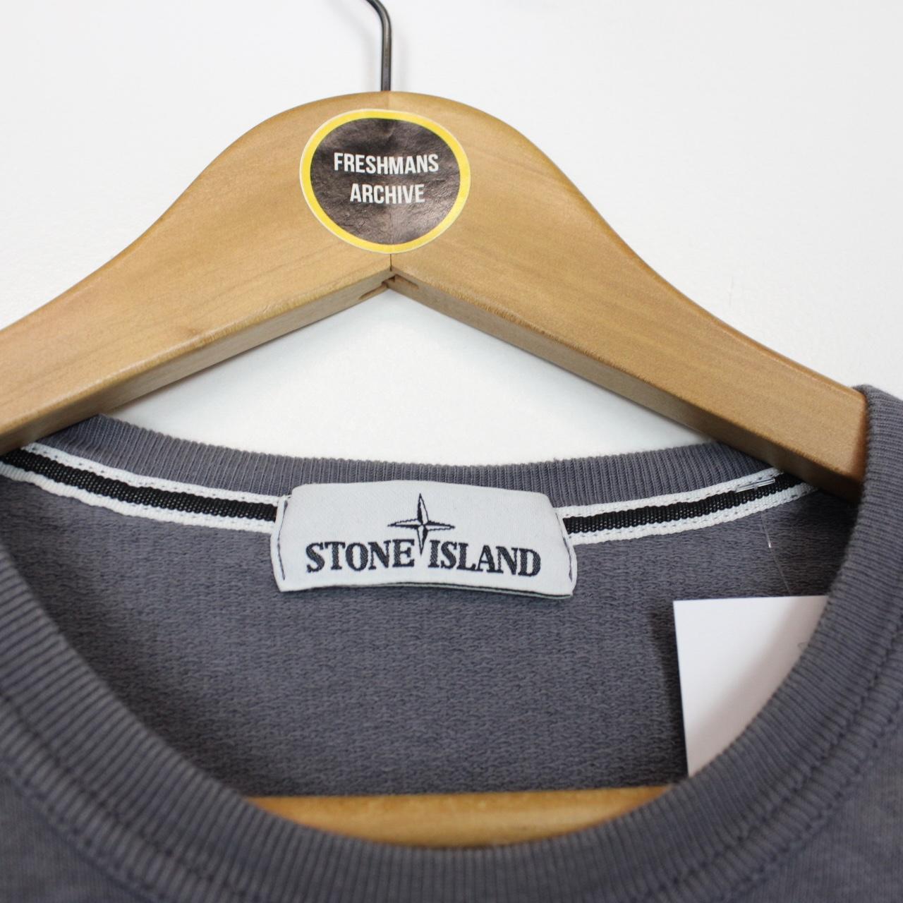 Stone Island SS 2016 Grey Cotton Sweatshirt Jumper