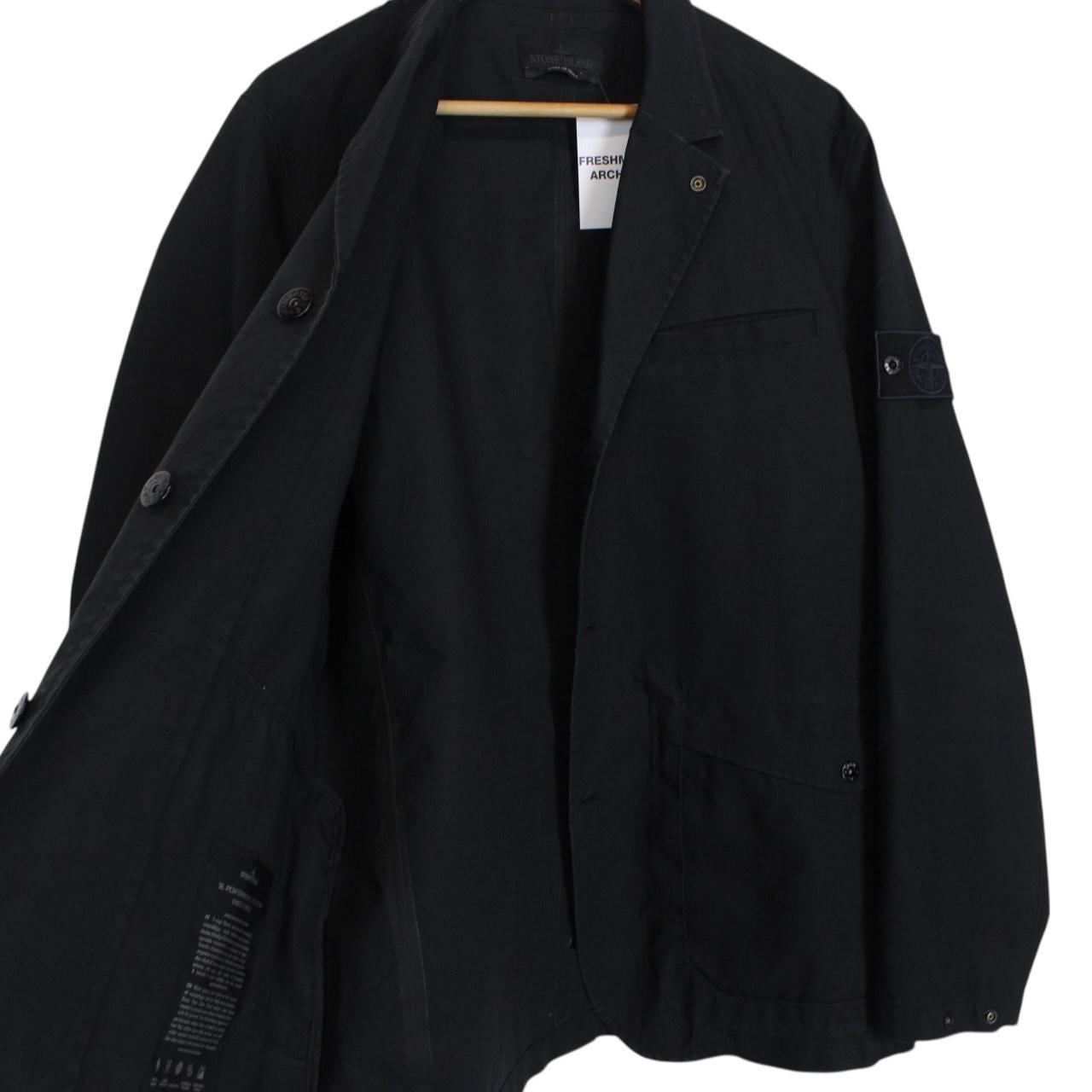 Stone Island Ghost SS 2014 Black 3L Performance Cotton Jacket