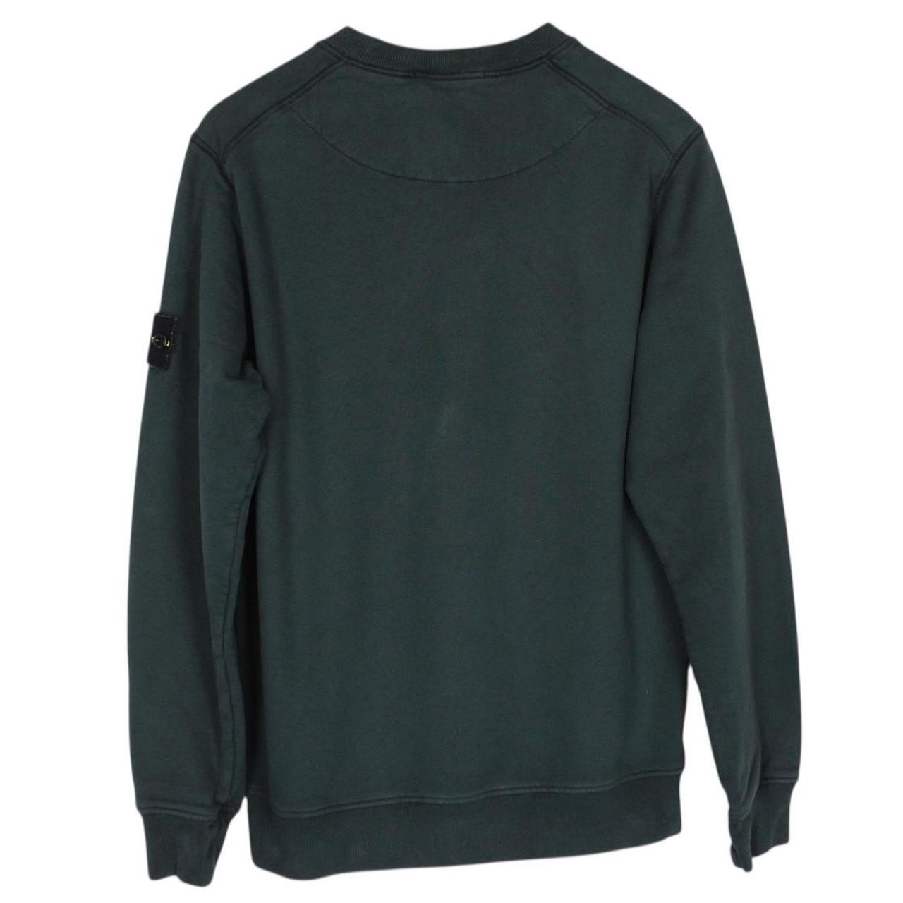 Stone Island AW 2022 Dark Green Cotton Sweatshirt Jumper