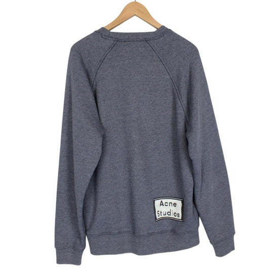 Acne Studios Blue Cotton Sweatshirt Jumper