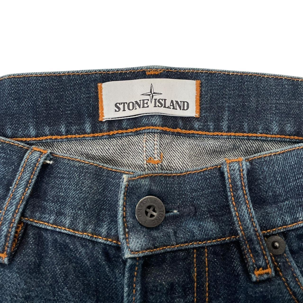 Stone Island SS 2016 Navy Blue Slim Fit Denim Jeans