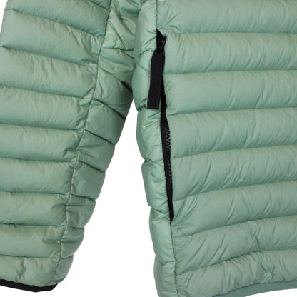 Stone Island AW 2022 Loom Woven Chambers R-Nylon Green Down Jacket