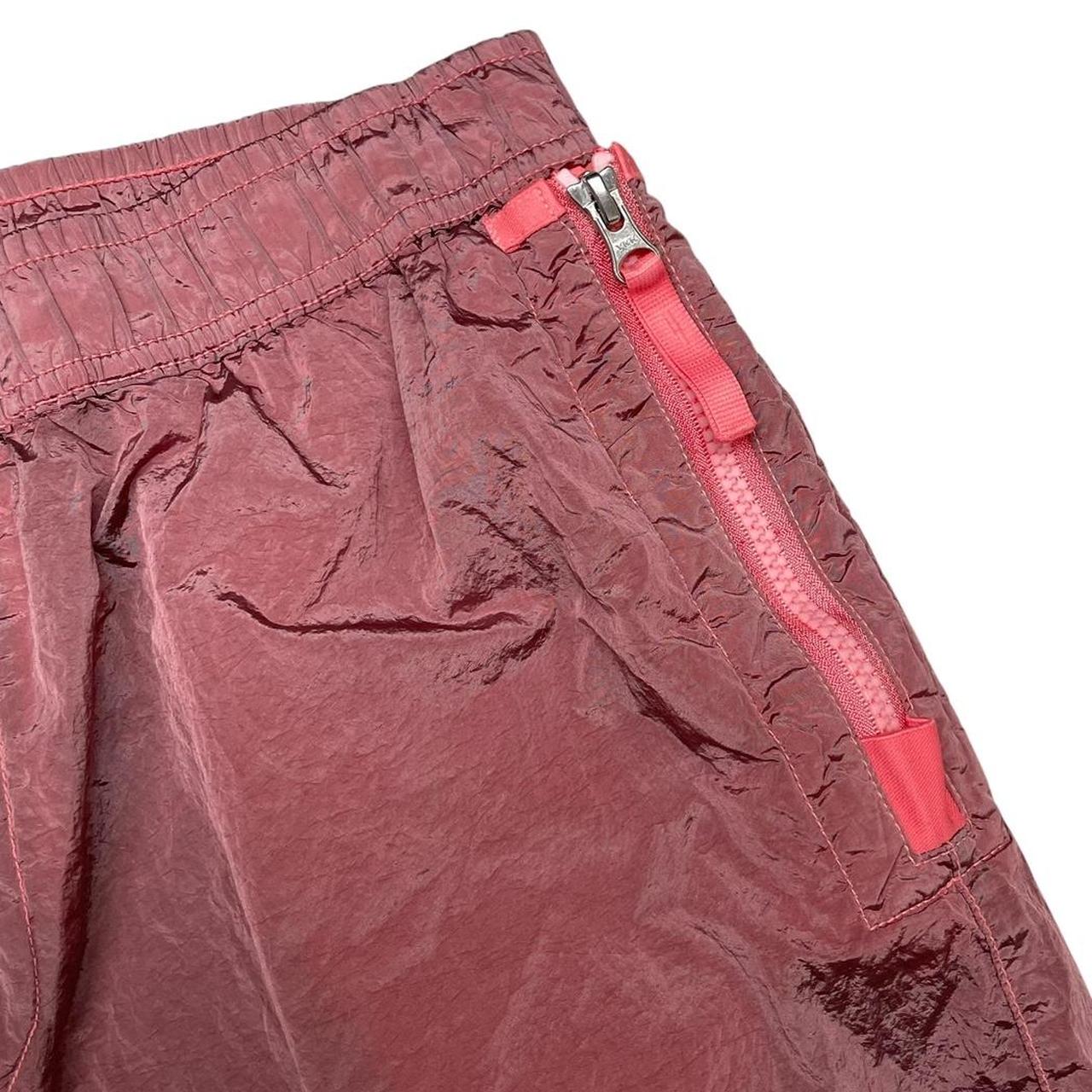 Stone Island SS 2023 Coral Pink Econyl Nylon Shorts
