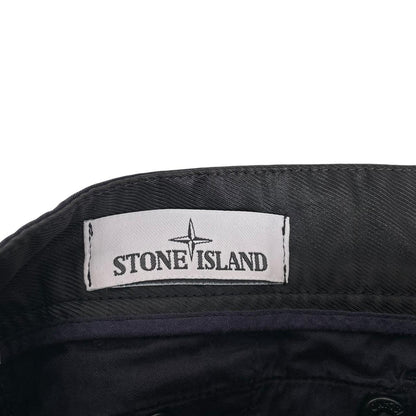Stone Island SS 2018 Navy Blue Slim Fit Cargo Trousers