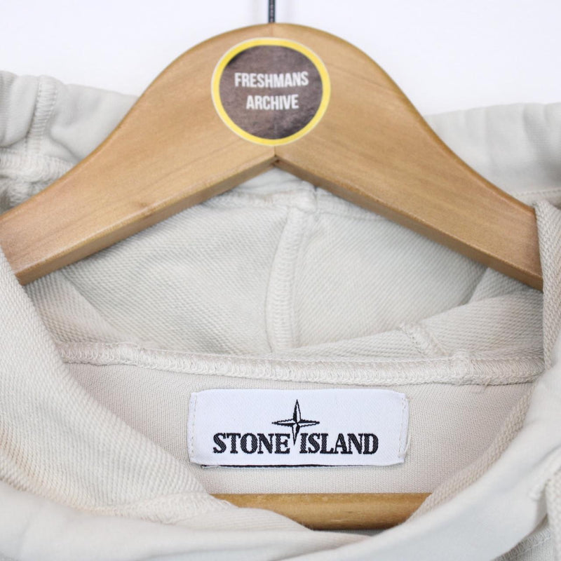Stone Island SS 2020 Beige Cotton Hoodie Jumper