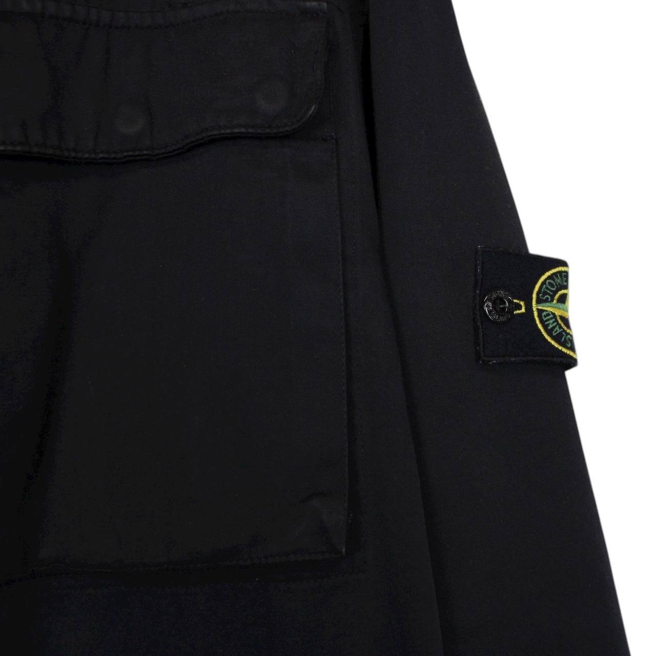 Vintage Stone Island AW 2007 Navy Blue Raso Gommato Dutch Rope Jacket