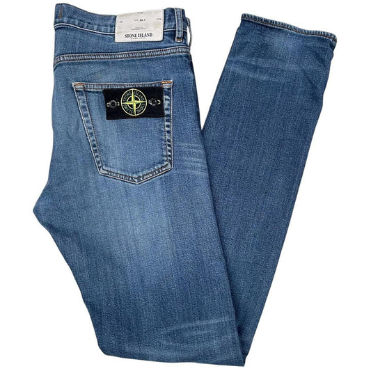 Stone Island AW 2015 Blue RE-T Fit Denim Jeans