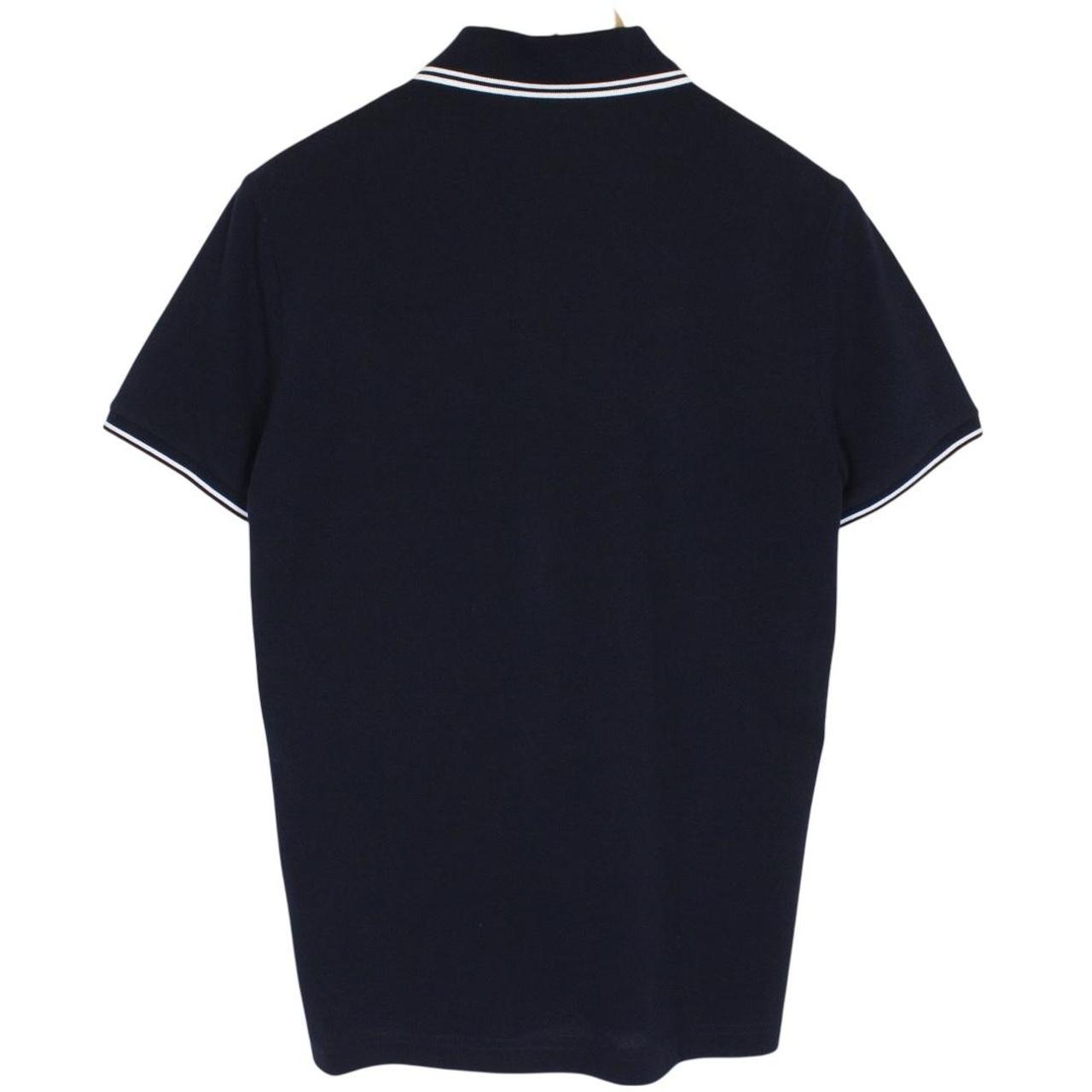 Moncler Maglia Manica Corta Black Short Sleeve Polo Shirt