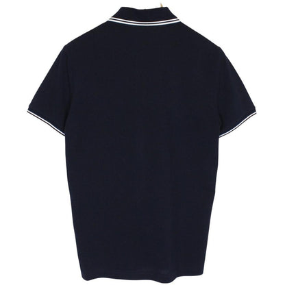 Moncler Maglia Manica Corta Black Short Sleeve Polo Shirt