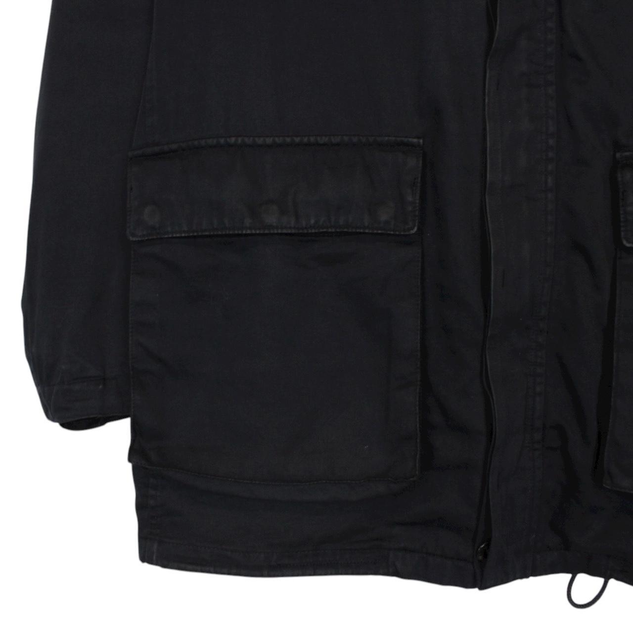 Vintage Stone Island AW 2007 Navy Blue Raso Gommato Dutch Rope Jacket