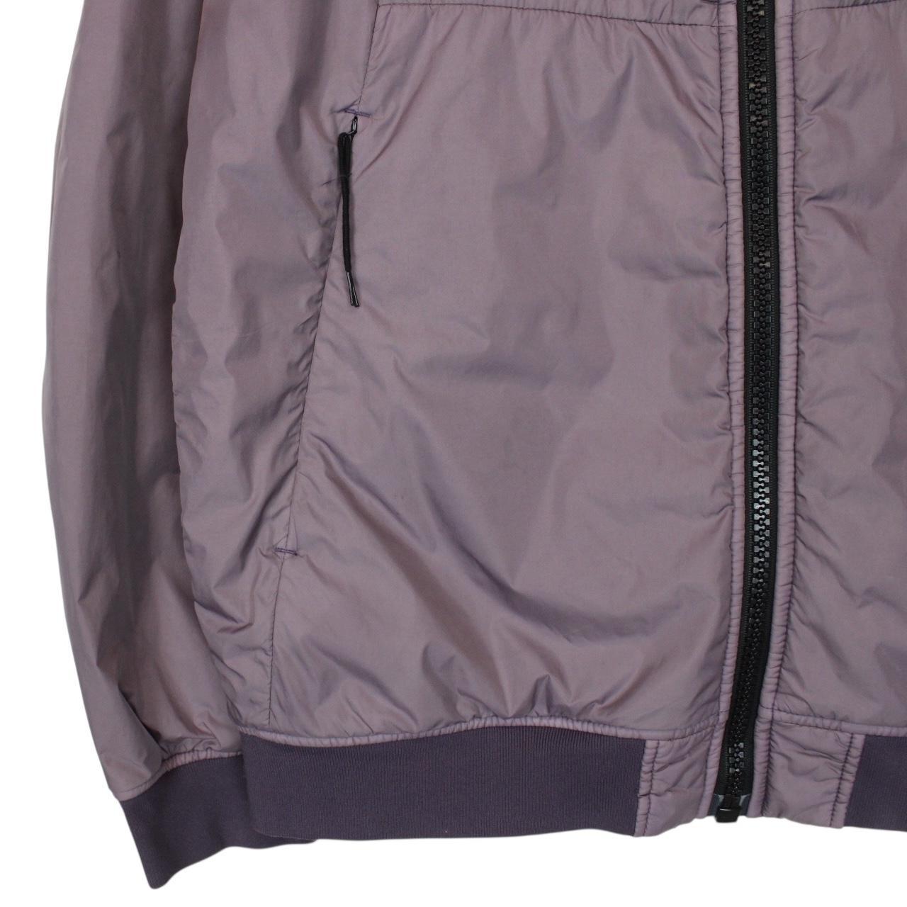 Stone Island AW 2020 Purple Garment Dyed Crinkle Reps NY Primaloft Jacket