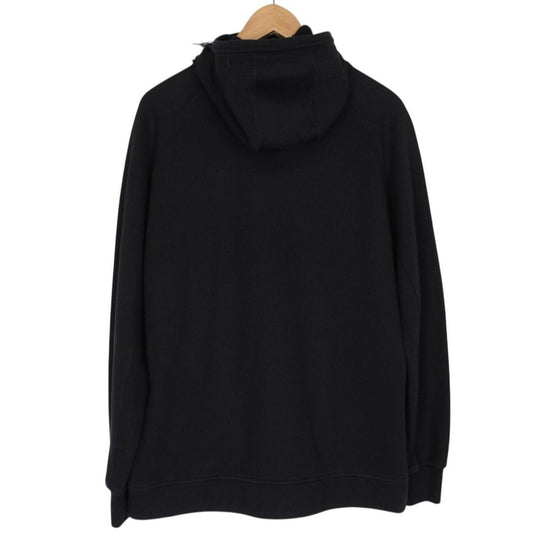 CP Company Metropolis Black Cotton Ninja Face Mask Hoodie Jumper