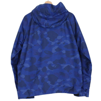 Bape Blue Camo Full Zip Hooded Jacket