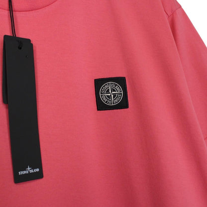 Stone Island Pink Short Sleeve Compass T-Shirt