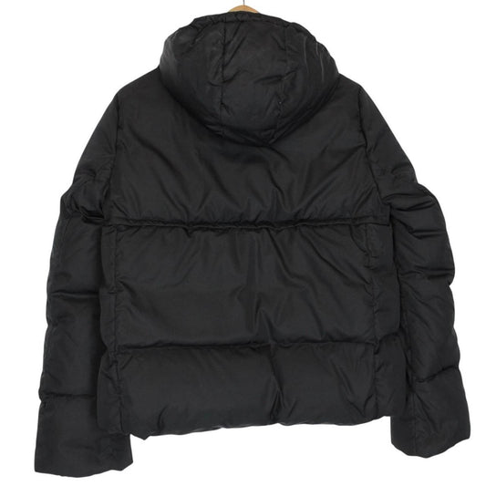 Moncler Amaryllis Black Full Zip Hooded Down Jacket