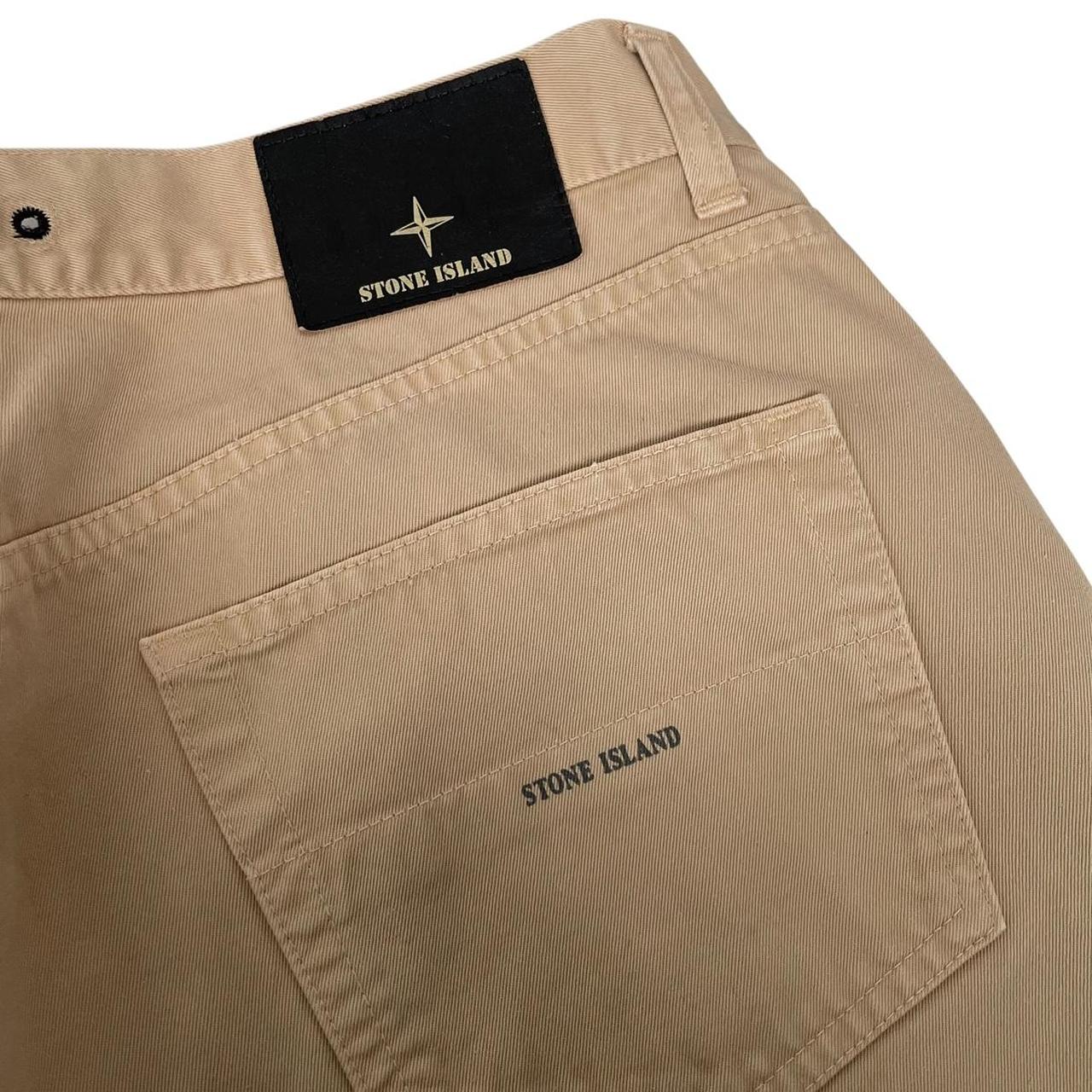 Vintage Stone Island Denims AW 1998 Beige Straight Leg Fit Jeans