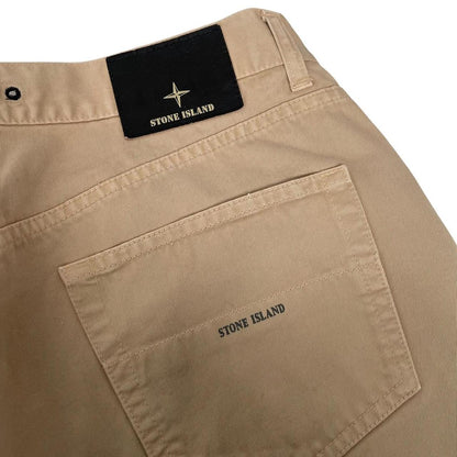 Vintage Stone Island Denims AW 1998 Beige Straight Leg Fit Jeans