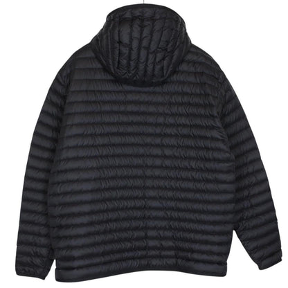 Burberry Black Lenham Logo Appliqué Packable Lightweight Down Jacket