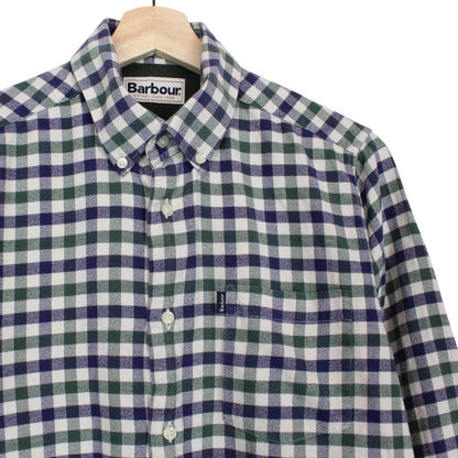 Barbour Multicoloured Check Long Sleeve Cotton Shirt