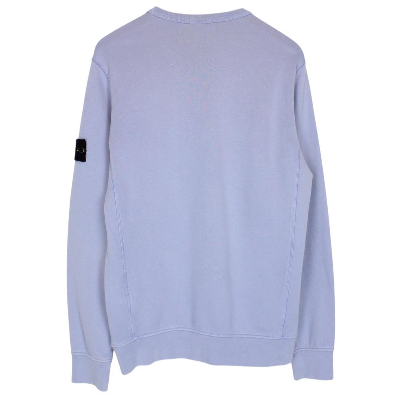 Stone Island SS 2019 Lilac Purple Cotton Sweatshirt Jumper