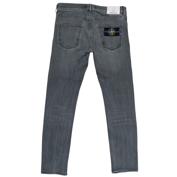 Stone Island AW 2014 Grey Slim Fit Denim Jeans