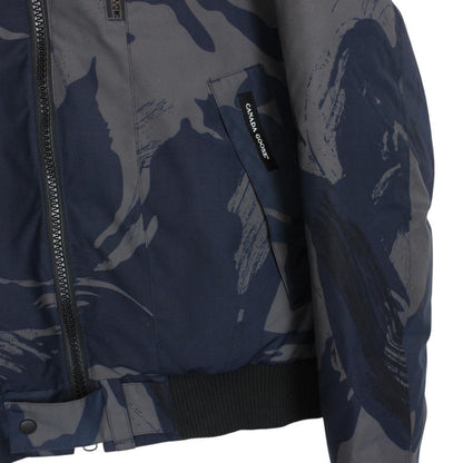 Canada Goose Blue Camo Borden Full Zip Down Jacket