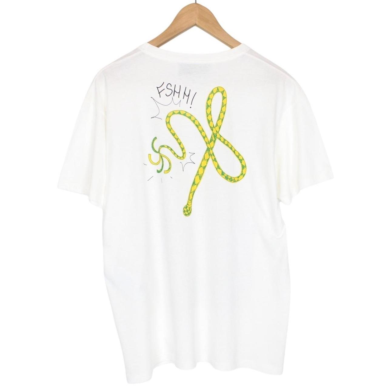 Gucci White Limited Edition Aria Collection Short Sleeve Cotton T-Shirt