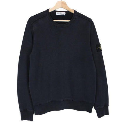 Stone Island AW 2019 Navy Blue Cotton Sweatshirt Jumper