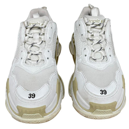 Balenciaga Triple S White Mesh Trainers