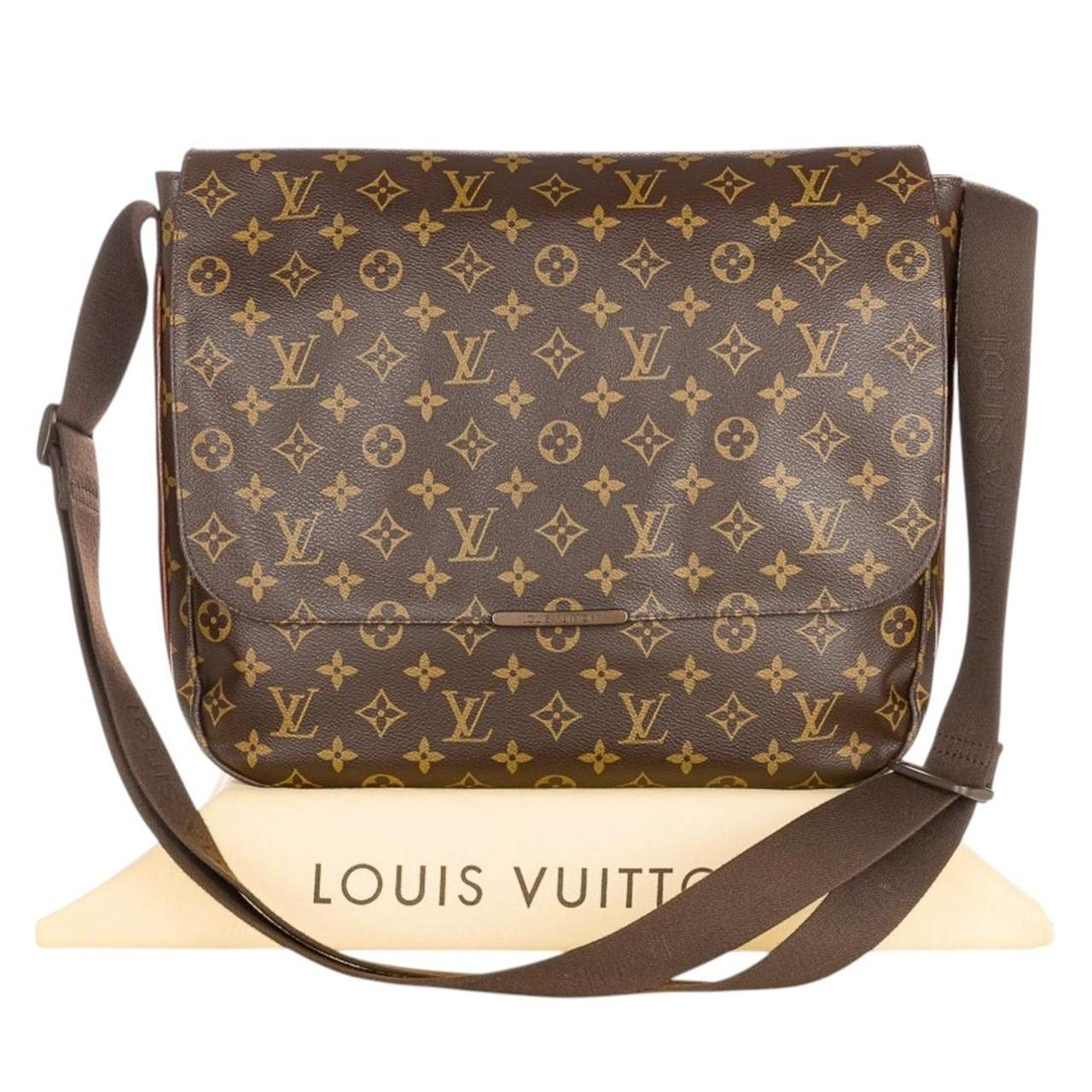 Louis Vuitton LV Monogram Brown Canvas Beaubourg Messenger Bag