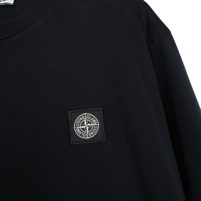 Stone Island Navy Blue Short Sleeve Compass T-Shirt
