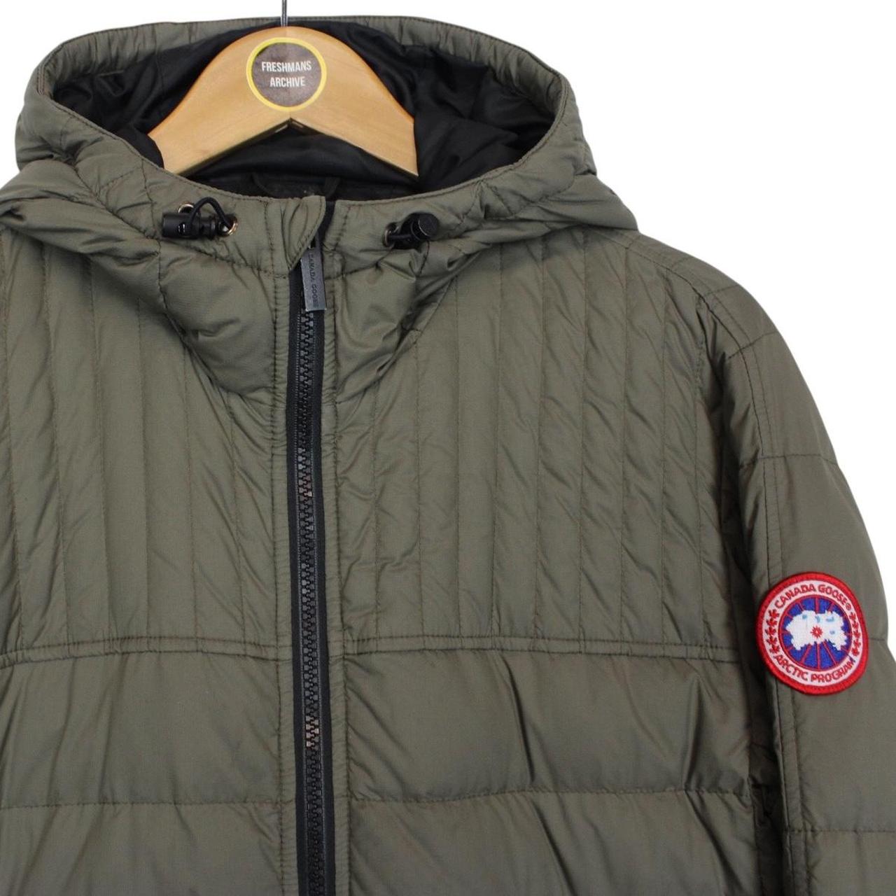 Canada Goose Military Green Cabri Hooded Down Jacket