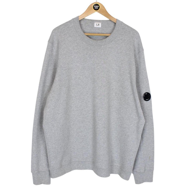 CP Company Grey Goggle Lens Cotton Sweatshirt Jumper