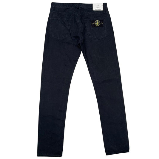 Stone Island AW 2014 Black RE-T Fit Cotton Trousers