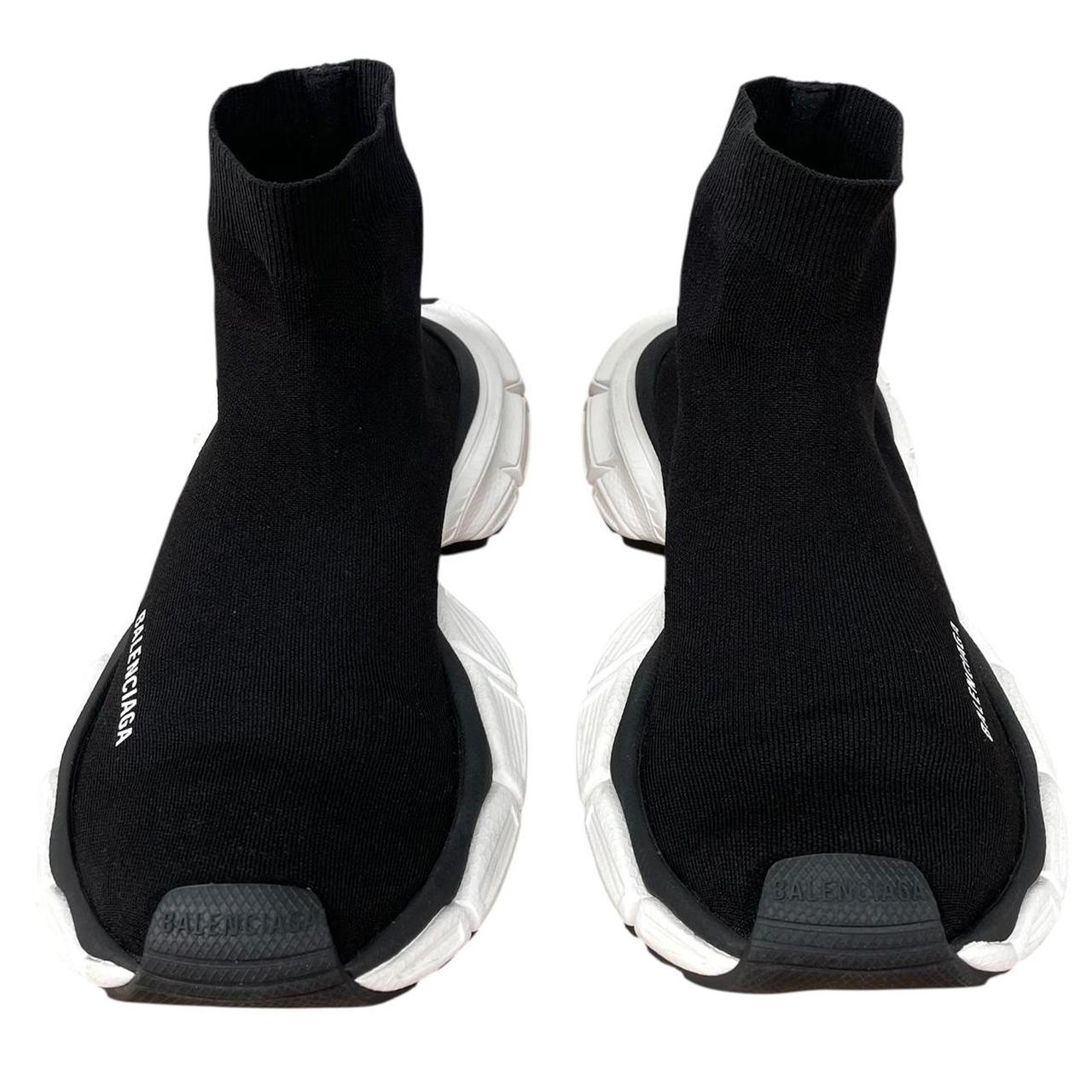 Balenciaga 2024 Black and White 3XL Sock Trainers