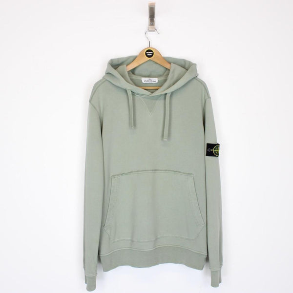 Stone Island SS 2019 Green Cotton Hoodie Jumper