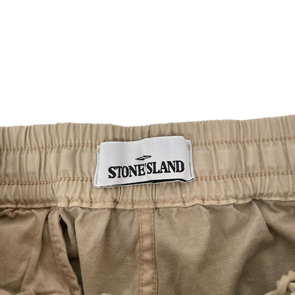 Stone Island AW 2020 Beige RE-T Fit Cargo Trousers