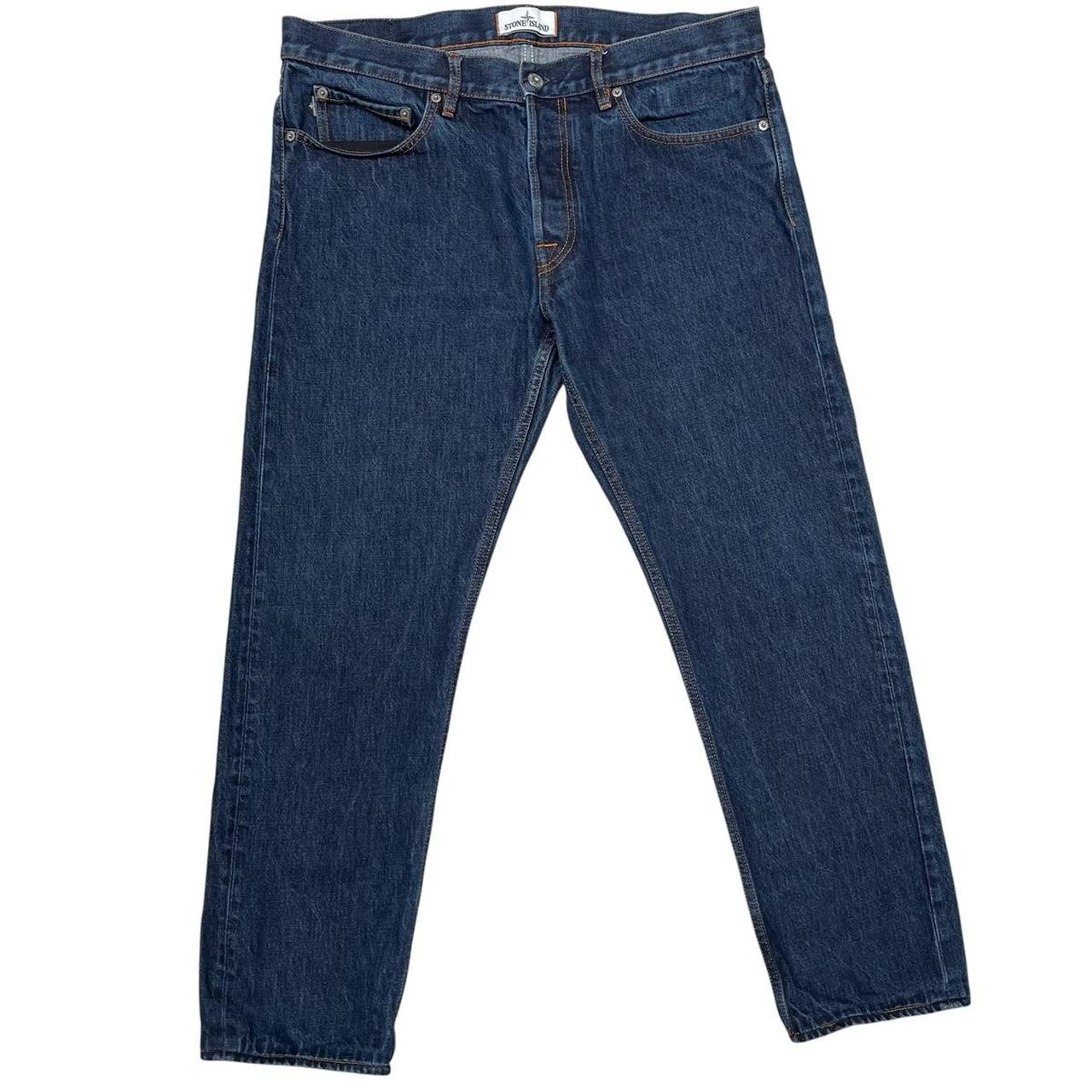 Stone Island AW 2016 Navy Blue Slim Fit Denim Jeans
