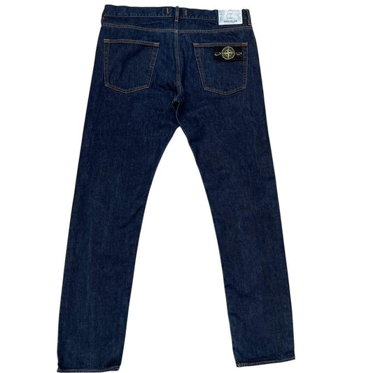 Stone Island AW 2016 Navy Blue Slim Fit Denim Jeans