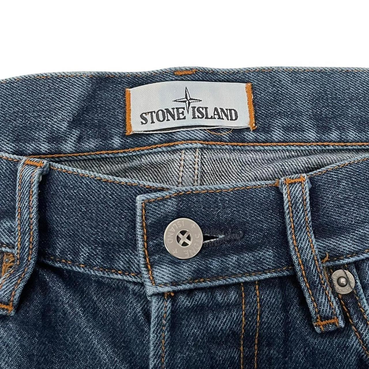 Stone Island SS 2016 Navy Blue Slim Fit Denim Jeans