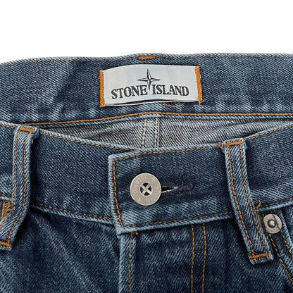 Stone Island SS 2016 Navy Blue Slim Fit Denim Jeans