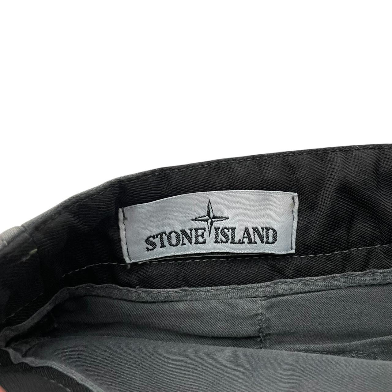Stone Island AW 2019 Black Skinny Fit Cargo Trousers
